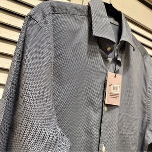 Peter Millar Chevron Dress Shirt